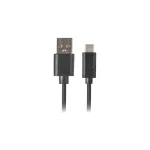 Lanberg USB 2.0 Cable USB-C male - USB-A Μαύρο 0.5m (CA-USBO-10CU-0005-BK) CA-USBO-10CU-0005-BK - Image 3