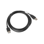 Lanberg USB 2.0 Cable USB-A male - USB-A female 1.8m (CA-USBE-10CC-0018-BK) CA-USBE-10CC-0018-BK - Image 3
