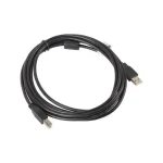 Lanberg USB 2.0 Cable USB-A male - USB-B male 3m (CA-USBA-11CC-0030-BK) CA-USBA-11CC-0030-BK - Image 2