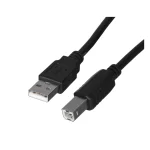 Lanberg USB 2.0 Cable USB-A male - USB-B male 3m (CA-USBA-11CC-0030-BK) CA-USBA-11CC-0030-BK - Image 3