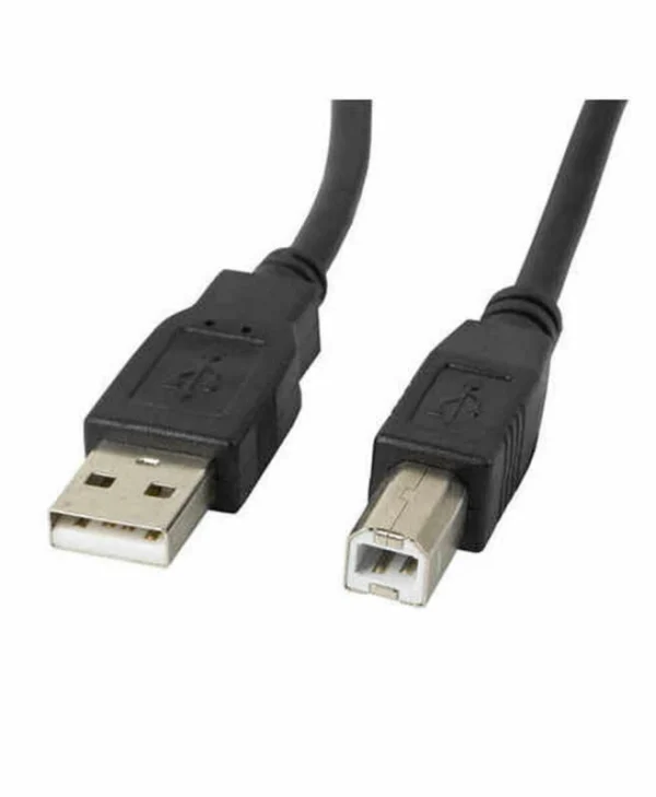 Lanberg USB 2.0 Cable USB-A male - USB-B male 1.8m (CA-USBA-11CC-0018-BK) CA-USBA-11CC-0018-BK