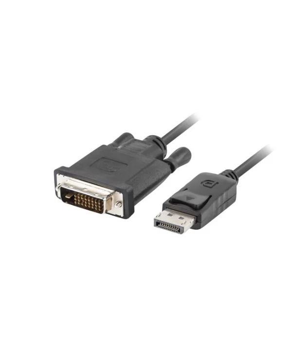 Lanberg Cable DVI-D male - DisplayPort male 3m (CA-DPDV-10CU-0030-BK) CA-DPDV-10CU-0030-BK