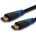 Savio HDMI 1.4 Braided Cable HDMI male - HDMI male 2m Μαύρο