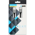iBox IBOX Braided USB 3.1 Cable USB-C male - USB-C Μαύρο 1m IKUMTC31G2 IKUMTC31G2 - Image 3
