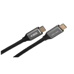 iBox IBOX Braided USB 3.1 Cable USB-C male - USB-C Μαύρο 1m IKUMTC31G2 IKUMTC31G2 - Image 4