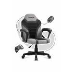 Huzaro Ranger 1.0 Καρέκλα Gaming Δερματίνης Gray Mesh - Image 4