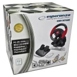 Esperanza High Octane Τιμονιέρα με Πετάλια για PC / PS3 με 180° Περιστροφής - Image 3