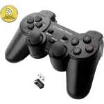 Esperanza Gladiator Ασύρματο Gamepad για PC / PS3 Black