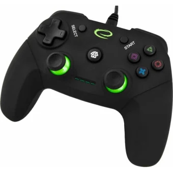 Esperanza Vanquisher Ενσύρματο Gamepad για PC / PS3 Μαύρο