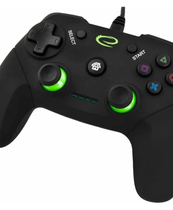 Esperanza Vanquisher Ενσύρματο Gamepad για PC / PS3 Μαύρο
