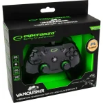 Esperanza Vanquisher Ενσύρματο Gamepad για PC / PS3 Μαύρο - Image 4
