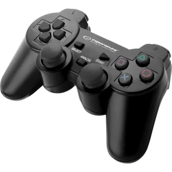 Esperanza Trooper Ενσύρματο Gamepad για PS3 / PC Black