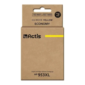 Actis Συμβατό Μελάνι Εκτυπωτή InkJet HP 953XL F6U18AE 25ml Κίτρινο 1τμχ
