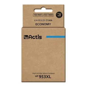 Actis Συμβατό Μελάνι Εκτυπωτή InkJet HP 953XL F6U16AE 25ml Κυανό 1τμχ