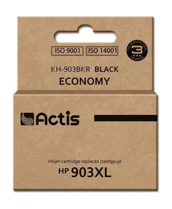 Actis Συμβατό Μελάνι Εκτυπωτή InkJet HP 903XL T6M15AE Μαύρο 1τμχ