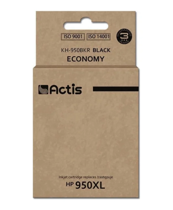 Actis Συμβατό Μελάνι Εκτυπωτή InkJet HP 950XL CN045AE 80ml Μαύρο 1τμχ