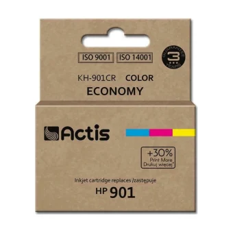 Actis Συμβατό Μελάνι Εκτυπωτή InkJet HP 901XL CC656AE 20ml Πολλαπλό (Color)