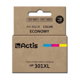 Actis Συμβατό Μελάνι Εκτυπωτή InkJet HP 301XL CH564EE 18ml Πολλαπλό (Color)