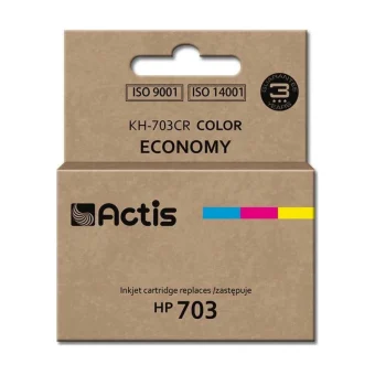 Actis Συμβατό Μελάνι Εκτυπωτή InkJet HP 703 CD888AE 12ml Πολλαπλό (Color) 1τμχ