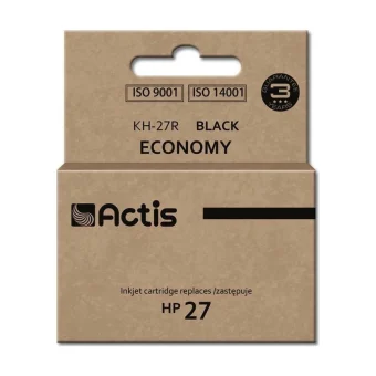 Actis Συμβατό Μελάνι Εκτυπωτή InkJet HP 27 C8727A 20ml Μαύρο