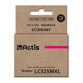 Actis Συμβατό Μελάνι Εκτυπωτή InkJet Brother LC525MXL 15ml Ματζέντα 1τμχ