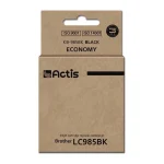 Actis Συμβατό Μελάνι Εκτυπωτή InkJet Brother LC985BK 28.5ml Μαύρο 1τμχ