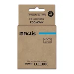 Actis Συμβατό Μελάνι Εκτυπωτή InkJet Brother LC1100C 19ml Κυανό 1τμχ