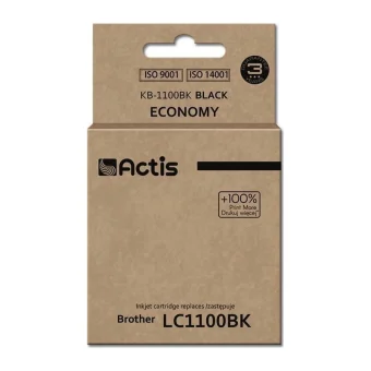 Actis Συμβατό Μελάνι Εκτυπωτή InkJet Brother LC1100BK 28ml Μαύρο 1τμχ