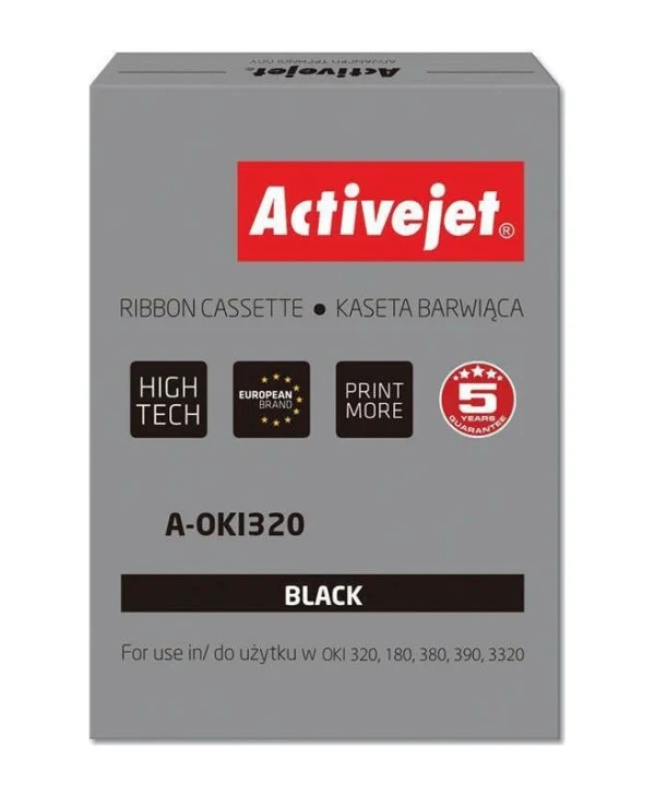 Active Jet A-OKI320 Συμβατή Μελανοταινία για OKI 9002303 1τμχ (A-OKI320) A-OKI320