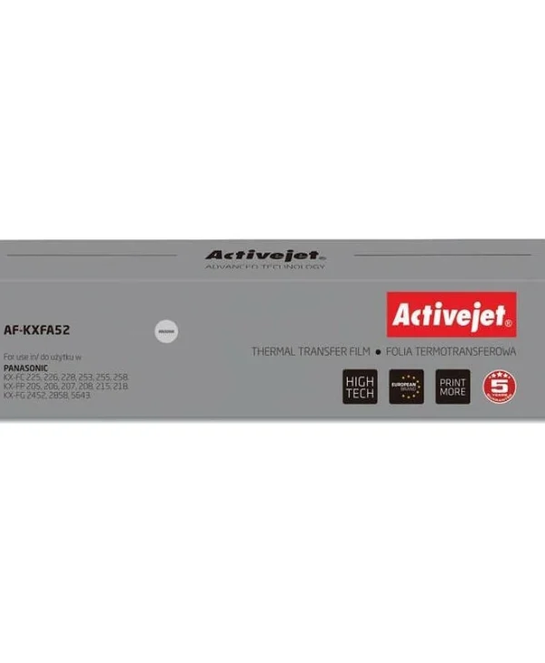 Active Jet Συμβατή Μελανοταινία για Panasonic KX-FA52X (2τμχ)