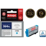 Active Jet Συμβατό Μελάνι Εκτυπωτή InkJet HP 364XL CB323EE 12ml Κυανό 1τμχ