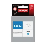 Active Jet Συμβατό Μελάνι Εκτυπωτή InkJet Epson T2632 12ml Κυανό 1τμχ
