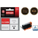 Active Jet Συμβατό Μελάνι Εκτυπωτή InkJet Canon CLI-526BK 10ml Μαύρο 1τμχ - Image 2