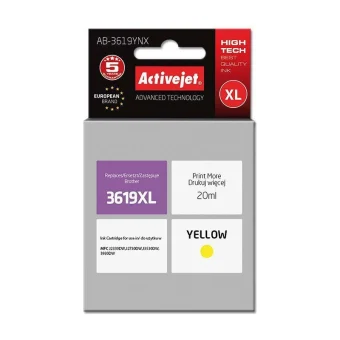 Active Jet Συμβατό Μελάνι Εκτυπωτή InkJet Brother LC-3619YXL 20ml Κίτρινο 1τμχ