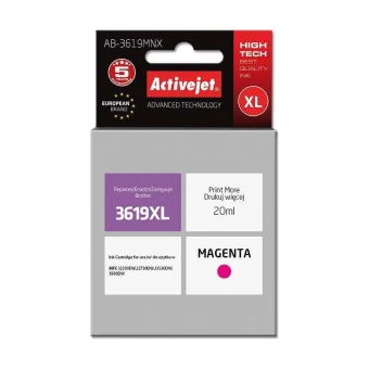Active Jet Συμβατό Μελάνι Εκτυπωτή InkJet Brother LC-3619XL 20ml Ματζέντα 1τμχ