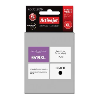 Active Jet Συμβατό Μελάνι Εκτυπωτή InkJet Brother LC-3619XL 65ml Μαύρο 1τμχ