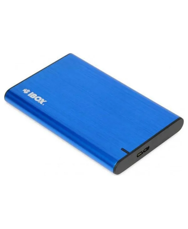 iBox HD-05 Θήκη για Σκληρό Δίσκο 2.5" SATA III με σύνδεση USB 3.1 σε Μπλε χρώμα