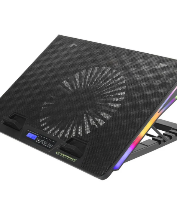 Esperanza Alize Cooling Pad για Laptop έως 17" με 1 Ανεμιστήρα και Φωτισμό