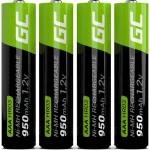 Green Cell Επαναφορτιζόμενες Μπαταρίες AAA Ni-MH 950mAh 1.2V 4τμχ