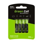 Green Cell Επαναφορτιζόμενες Μπαταρίες AAA Ni-MH 950mAh 1.2V 4τμχ - Image 3
