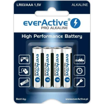 everActive Pro Αλκαλικές Μπαταρίες AAA 1.5V 4τμχ