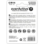 everActive Profesional Line Επαναφορτιζόμενες Μπαταρίες C Ni-MH 5000mAh 1.2V 2τμχ - Image 2