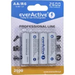 everActive Professional Line Επαναφορτιζόμενες Μπαταρίες AA Ni-MH 2600mAh 1.2V 4τμχ - Image 2