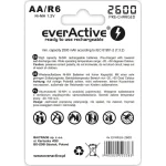 everActive Professional Line Επαναφορτιζόμενες Μπαταρίες AA Ni-MH 2600mAh 1.2V 4τμχ - Image 4