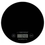 Esperanza Mango Ψηφιακή Ζυγαριά Κουζίνας 1gr/5kg Black