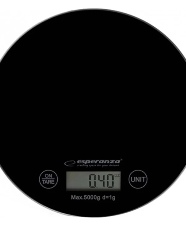 Esperanza Mango Ψηφιακή Ζυγαριά Κουζίνας 1gr/5kg Black