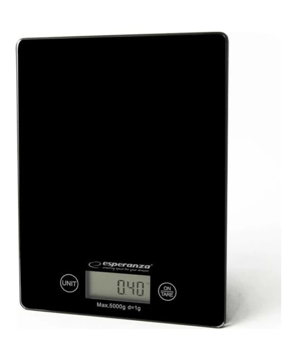 Esperanza Lemon Ψηφιακή Ζυγαριά Κουζίνας 1gr/5kg Black
