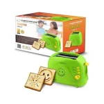 Esperanza Smiley Φρυγανιέρα 2 Θέσεων 750W Πράσινη - Image 3