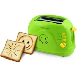 Esperanza Smiley Φρυγανιέρα 2 Θέσεων 750W Πράσινη - Image 4