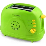 Esperanza Smiley Φρυγανιέρα 2 Θέσεων 750W Πράσινη - Image 5